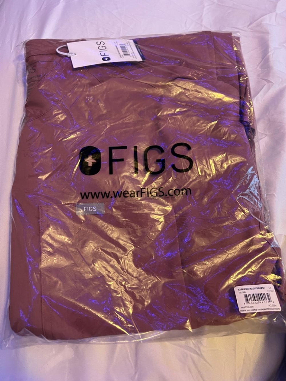 FIGS Rafaela cargo wide leg, scrub jumpsuit